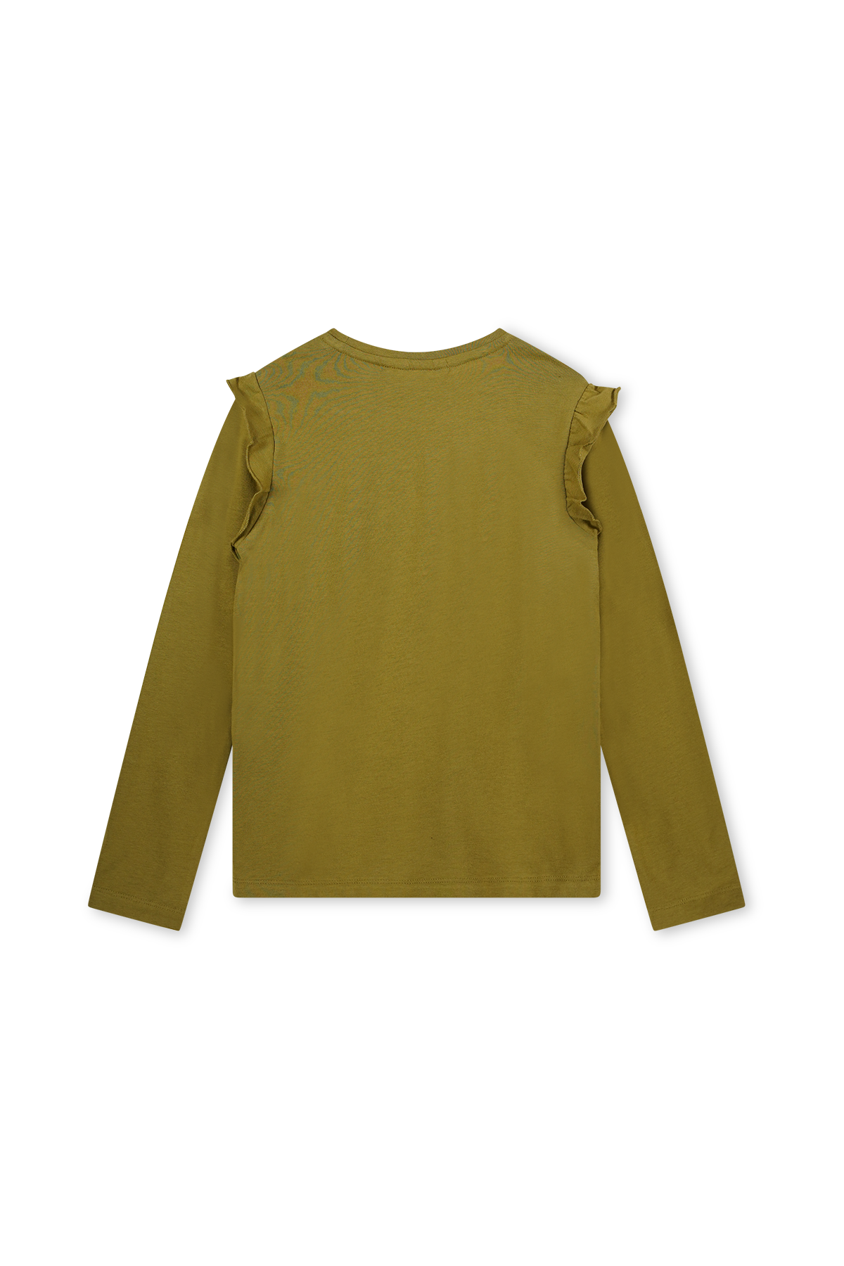 Groene top met smock