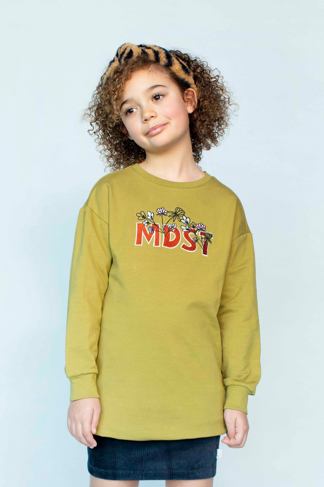 Sweat tunic embroidery