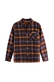Overshirt gevoerd ruit