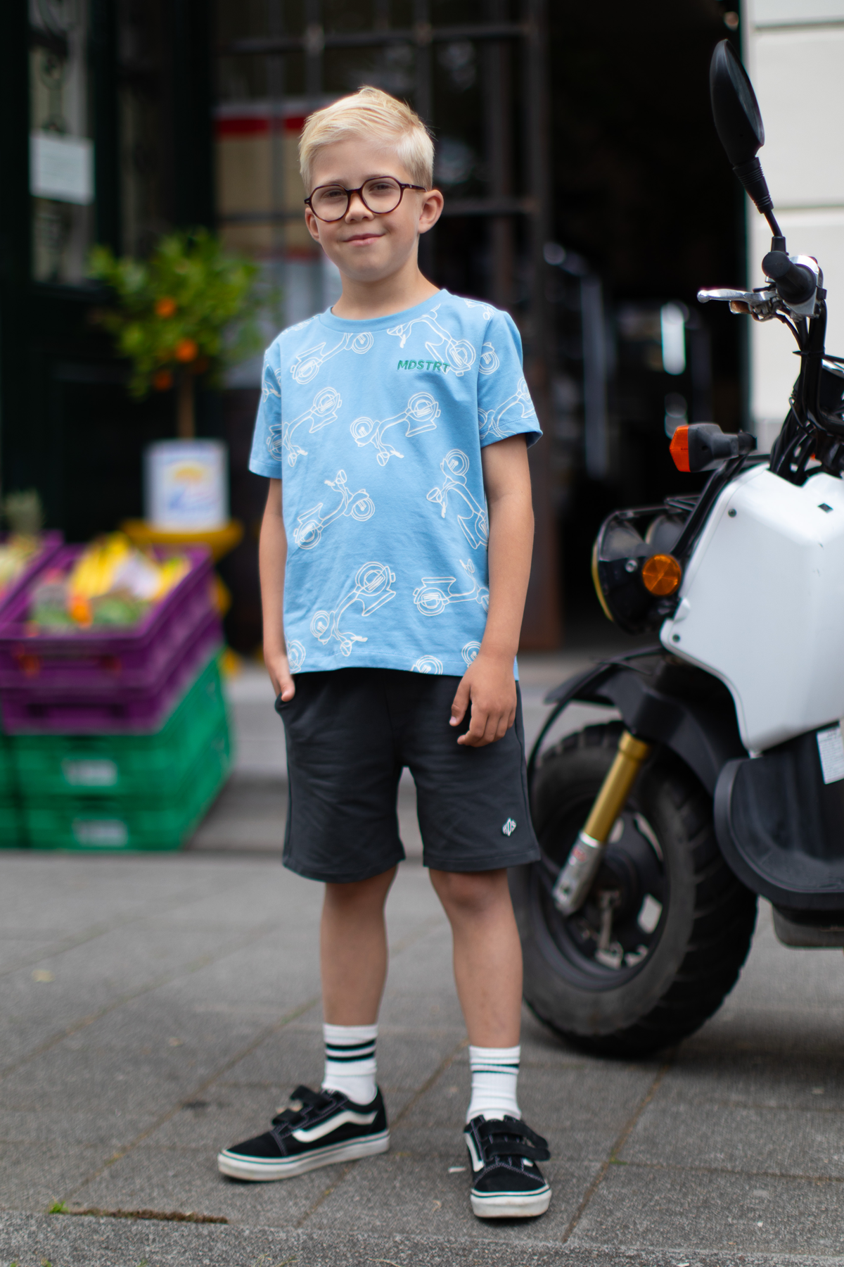 Boys scooter t-shirt