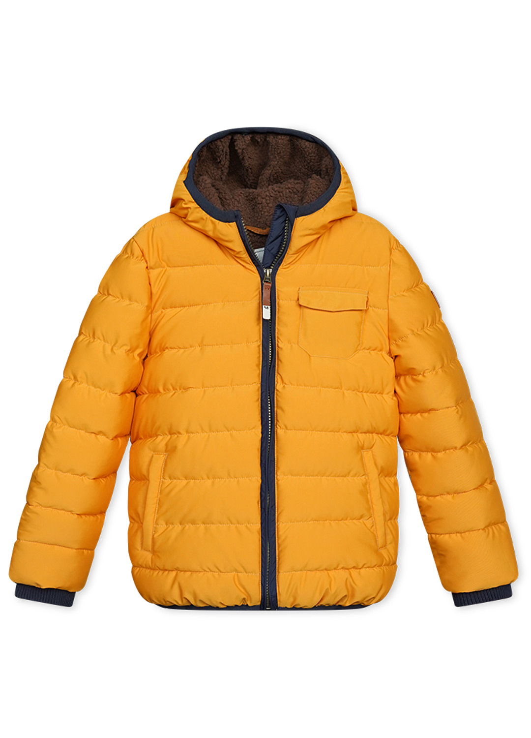 Padded jacket yellow