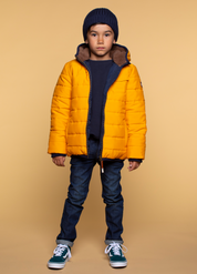 Padded jacket yellow