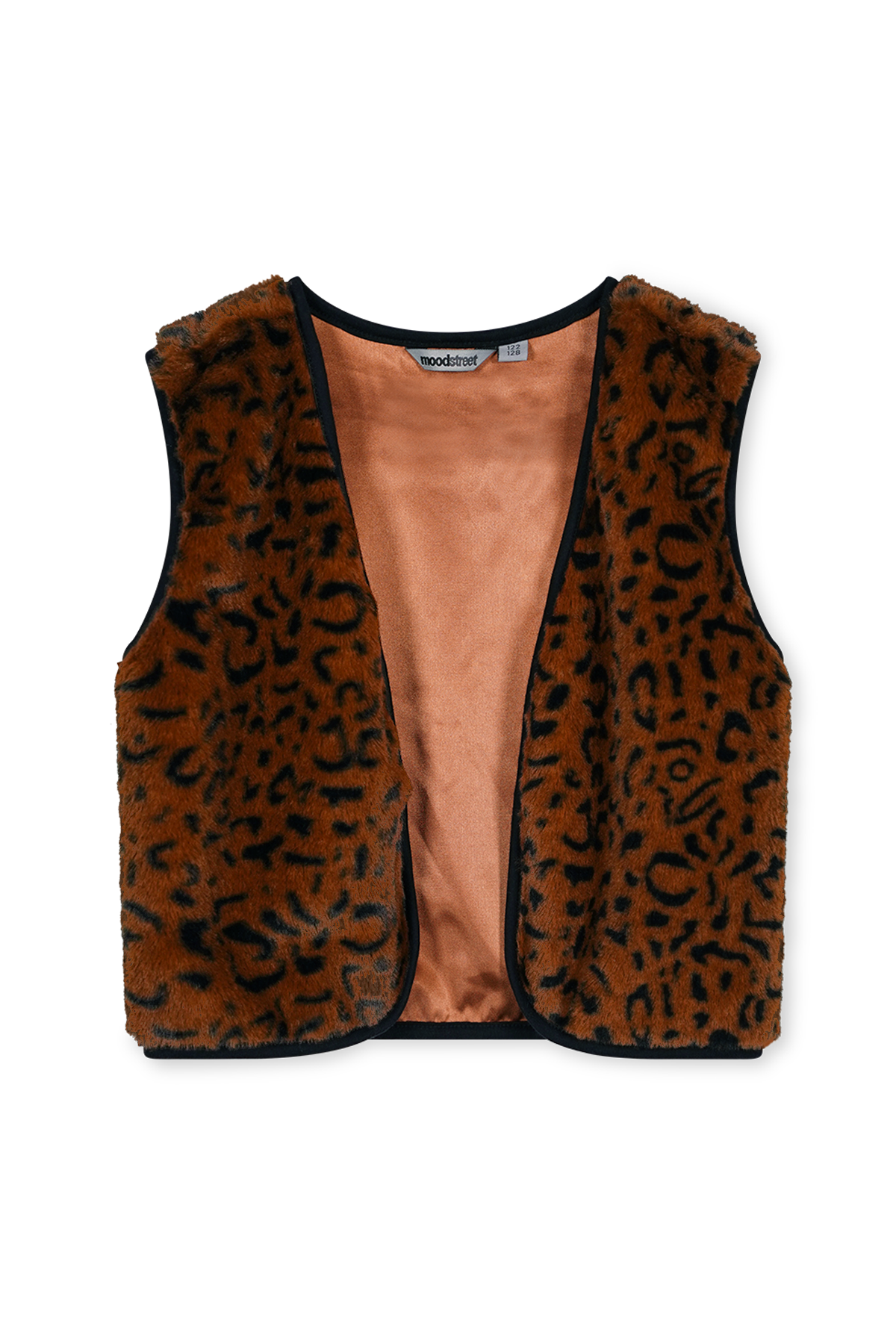 Gilet leopard fur