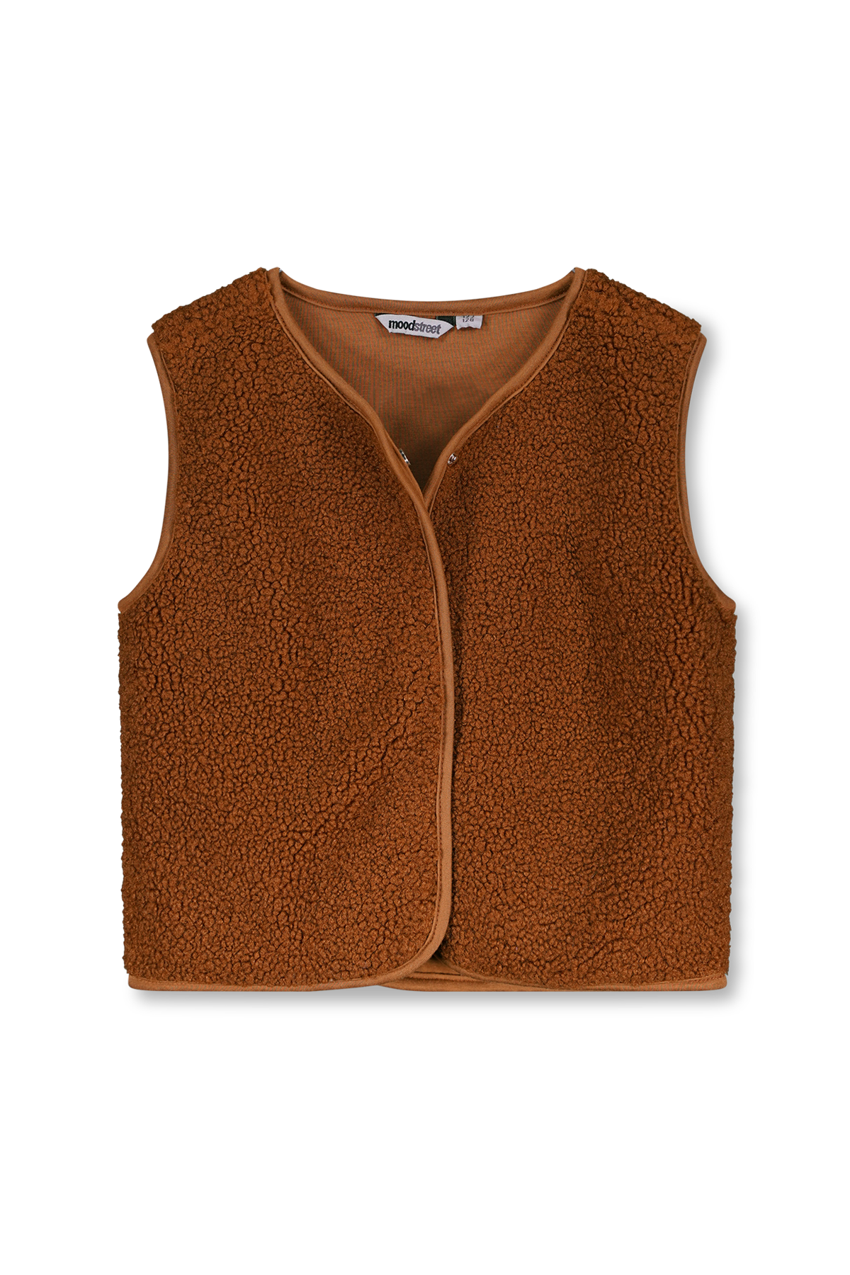 Unisex gilet met knoop