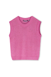 Pink spencer chunky knitted