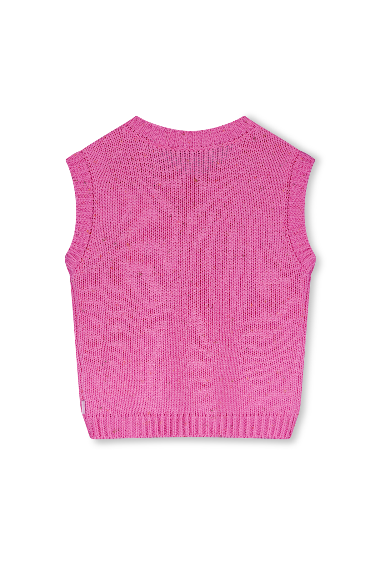 Pink spencer chunky knitted