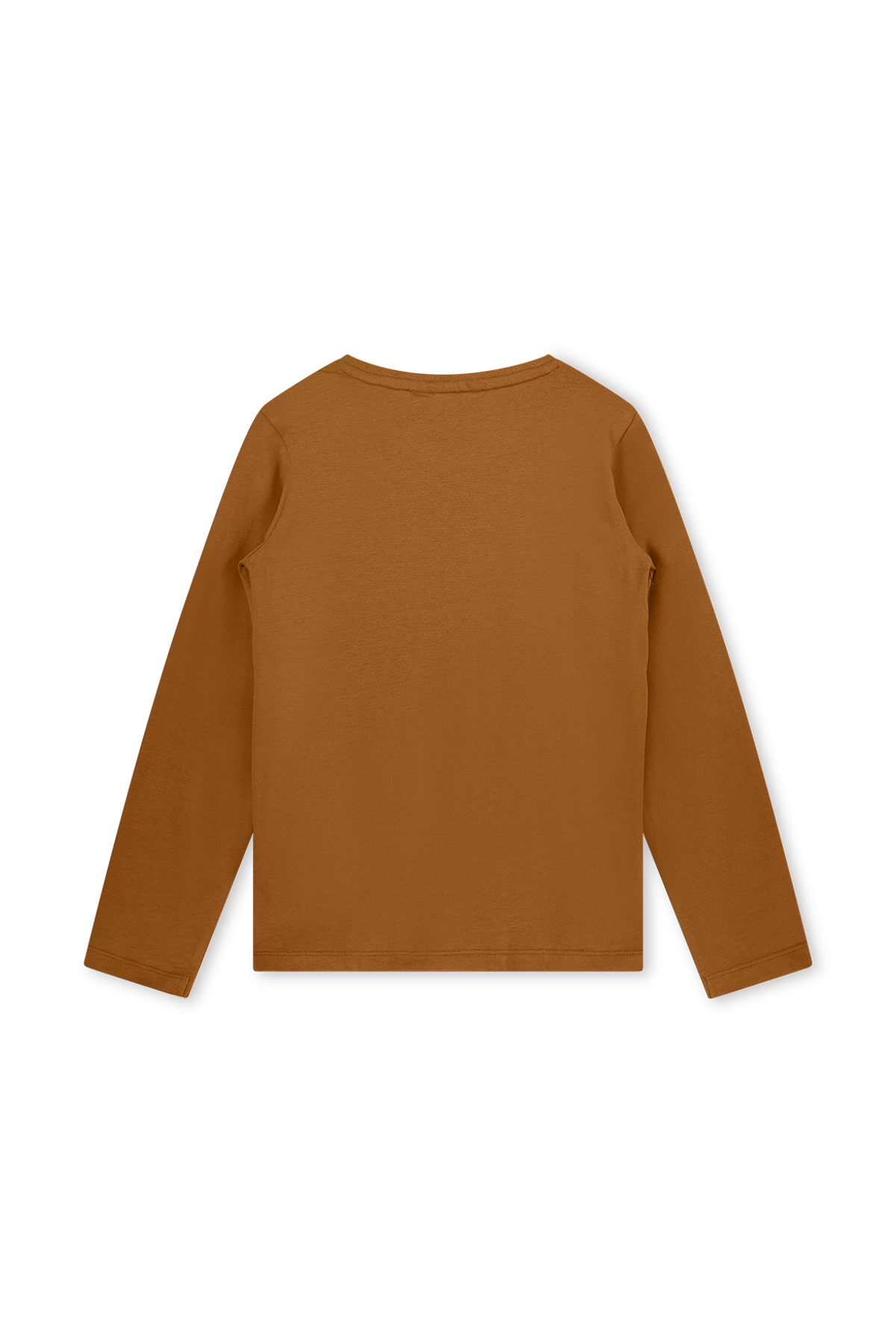 Brown long sleeve with print