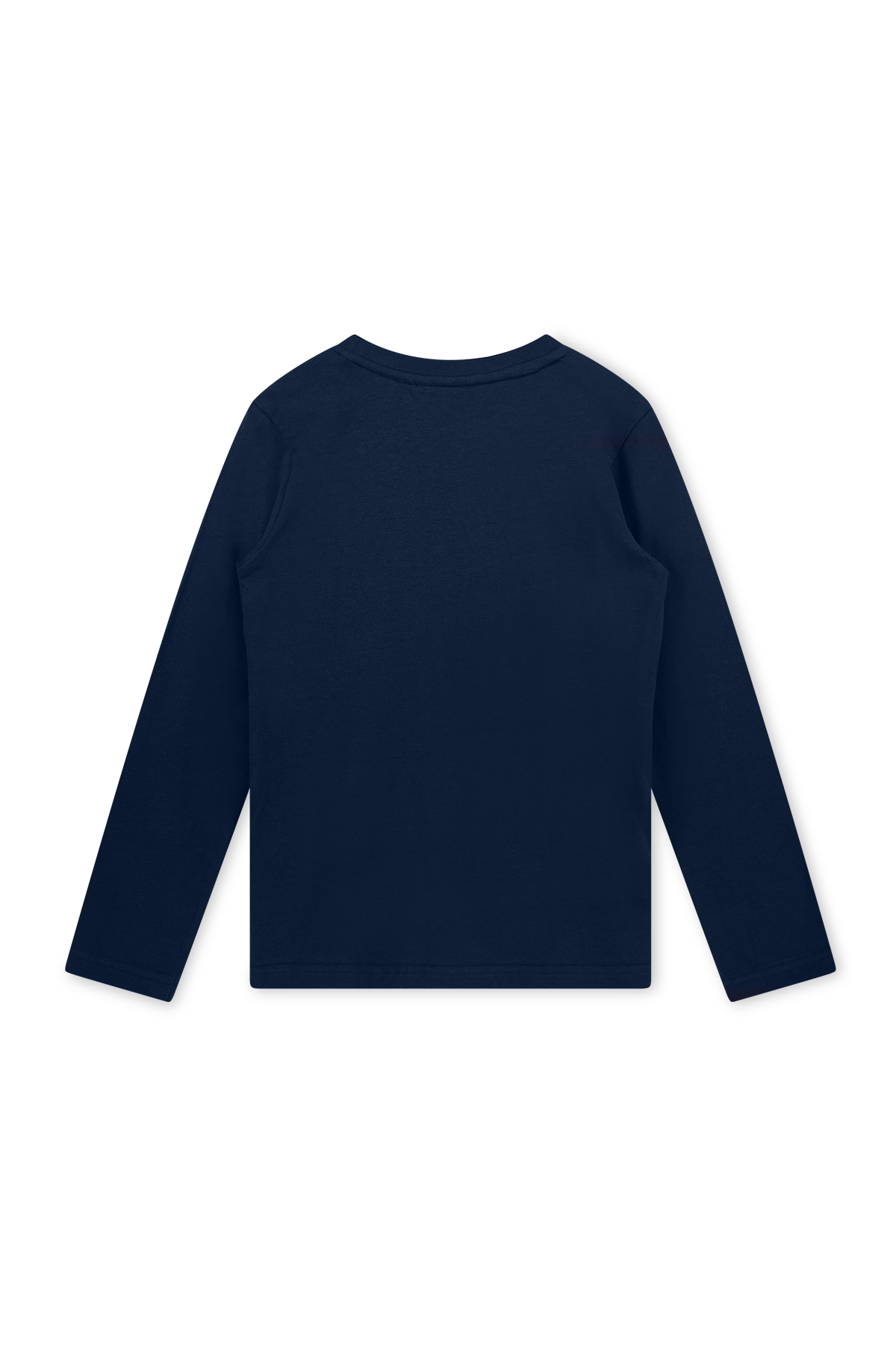 Navy longsleeve met print