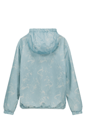 Girls Jacket Hood Light Blue