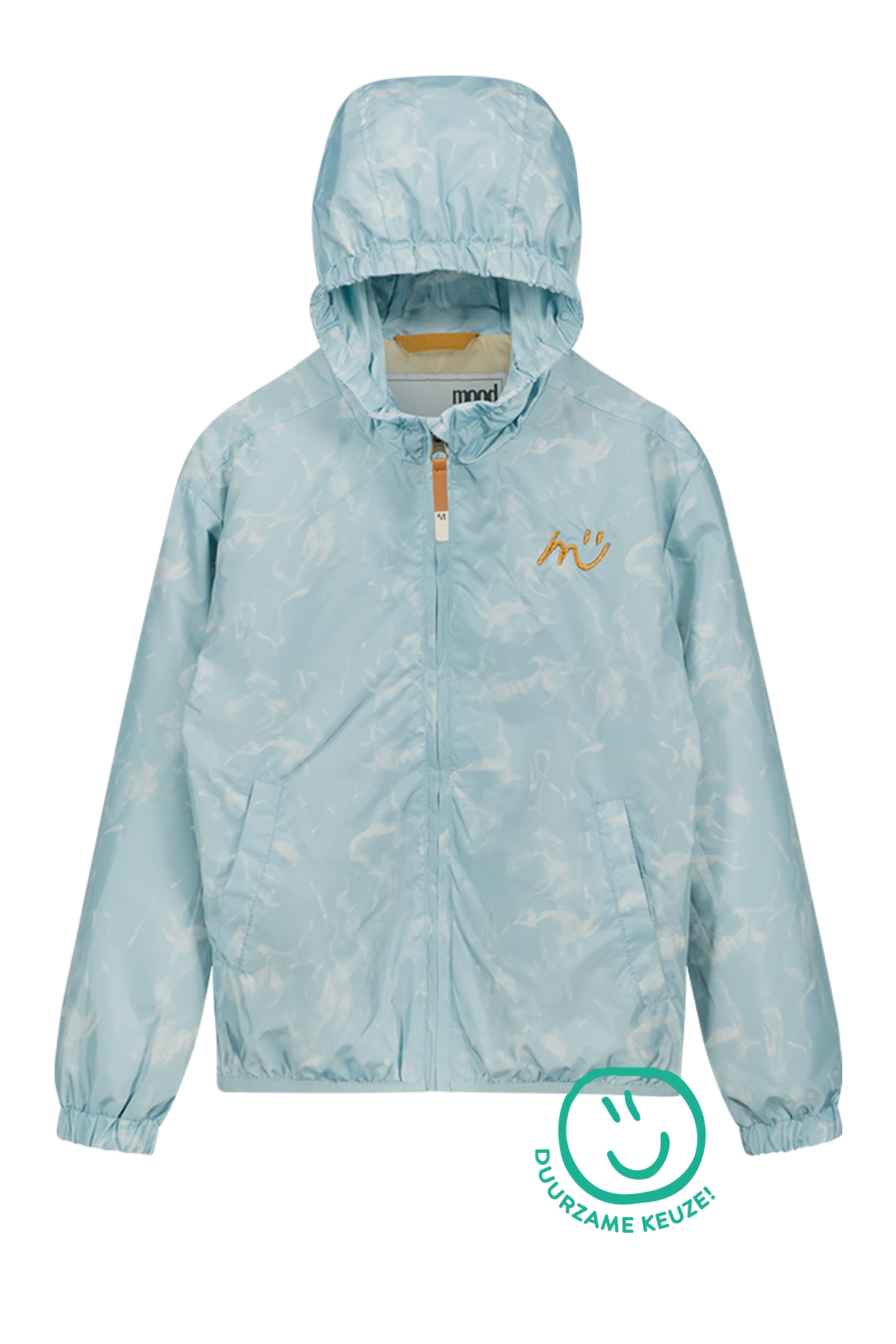 Girls Jacket Hood Light Blue