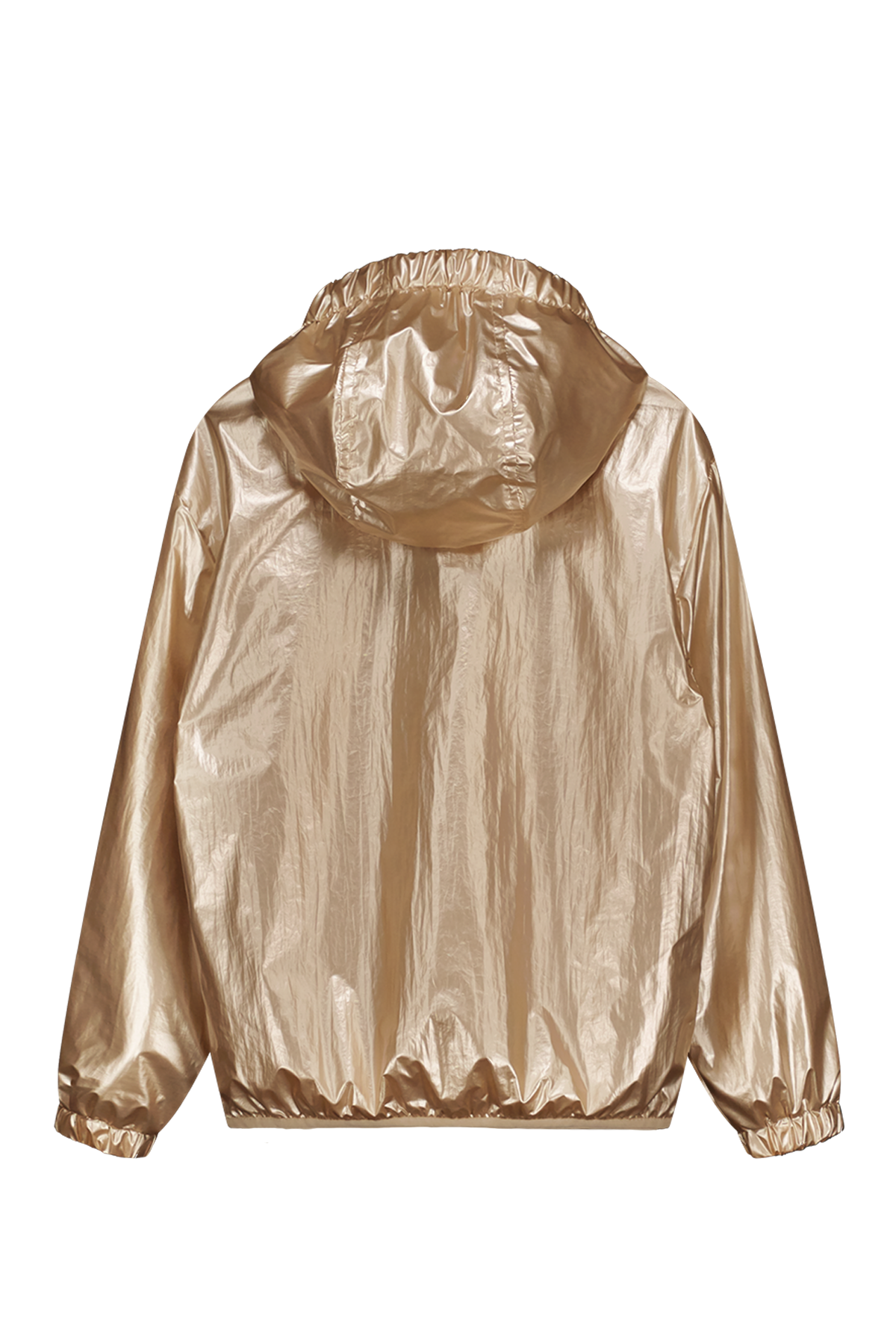 Girls Jacket Hood Champagne