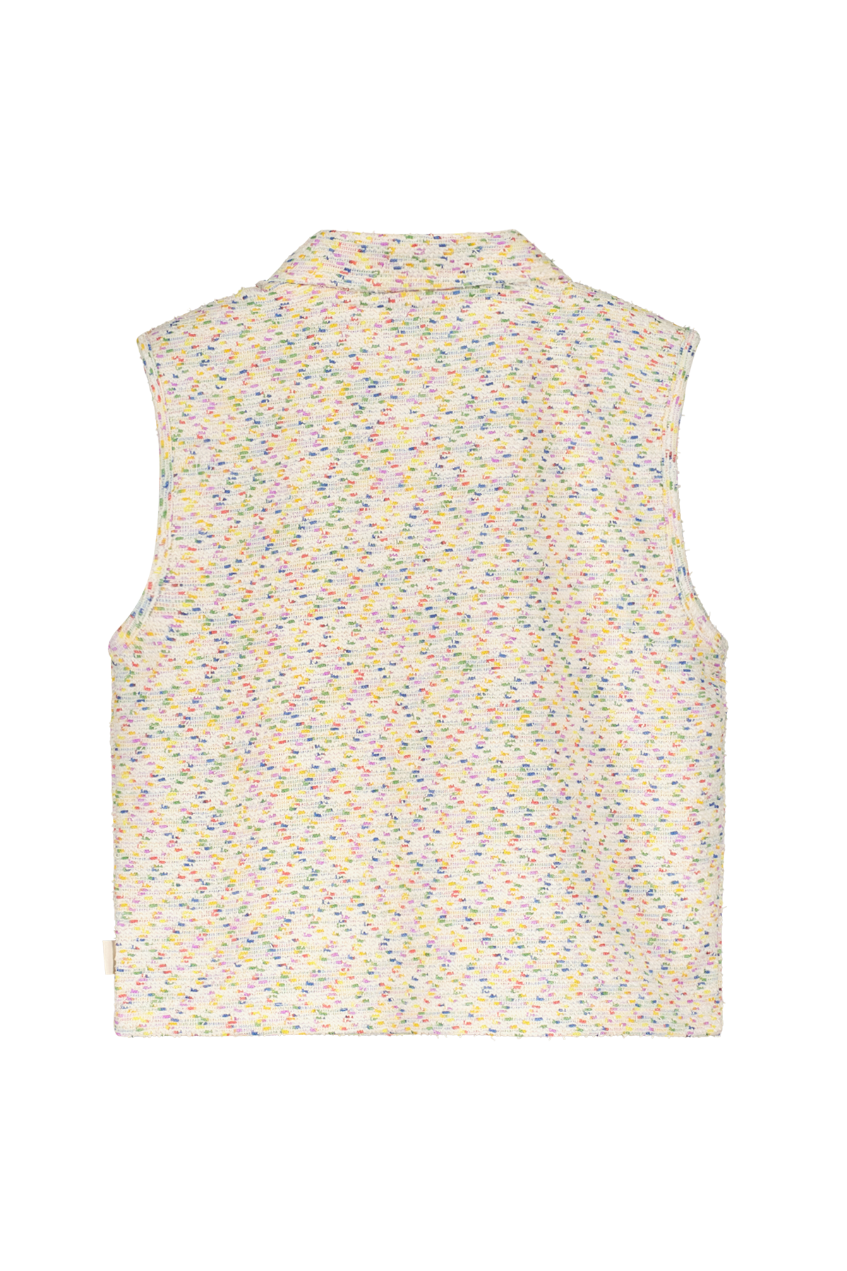 Girls bouclé waistcoat