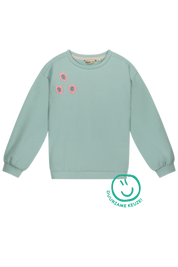 Girls sweater flower