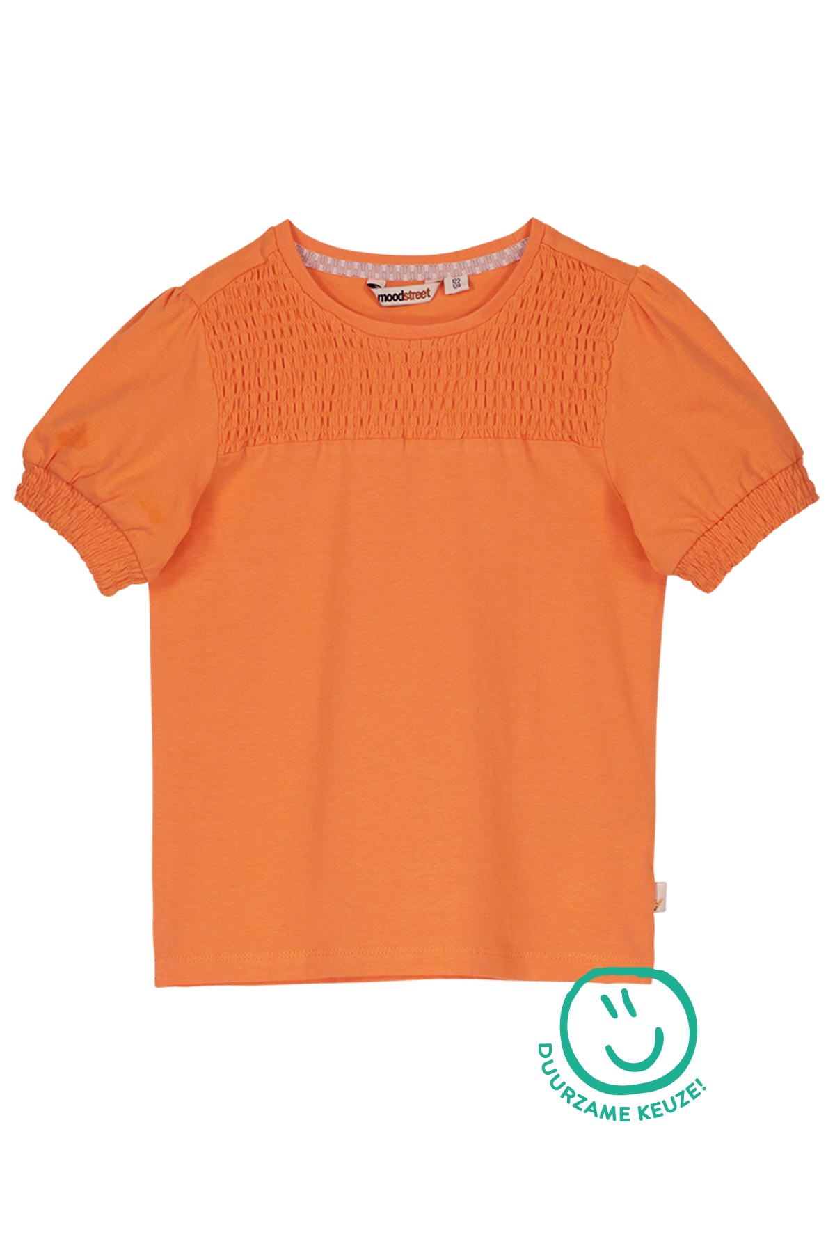 Girly smocked orange