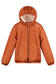 JET puffer jacket rust