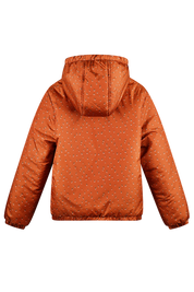 JET puffer jacket rust