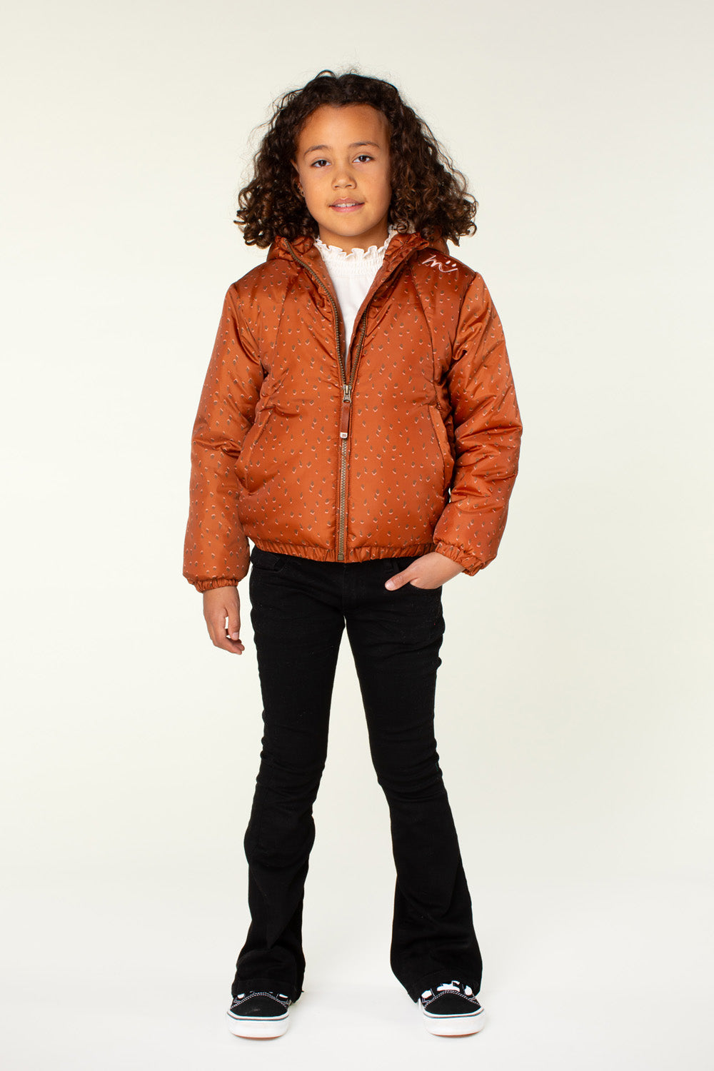 JET puffer jacket rust