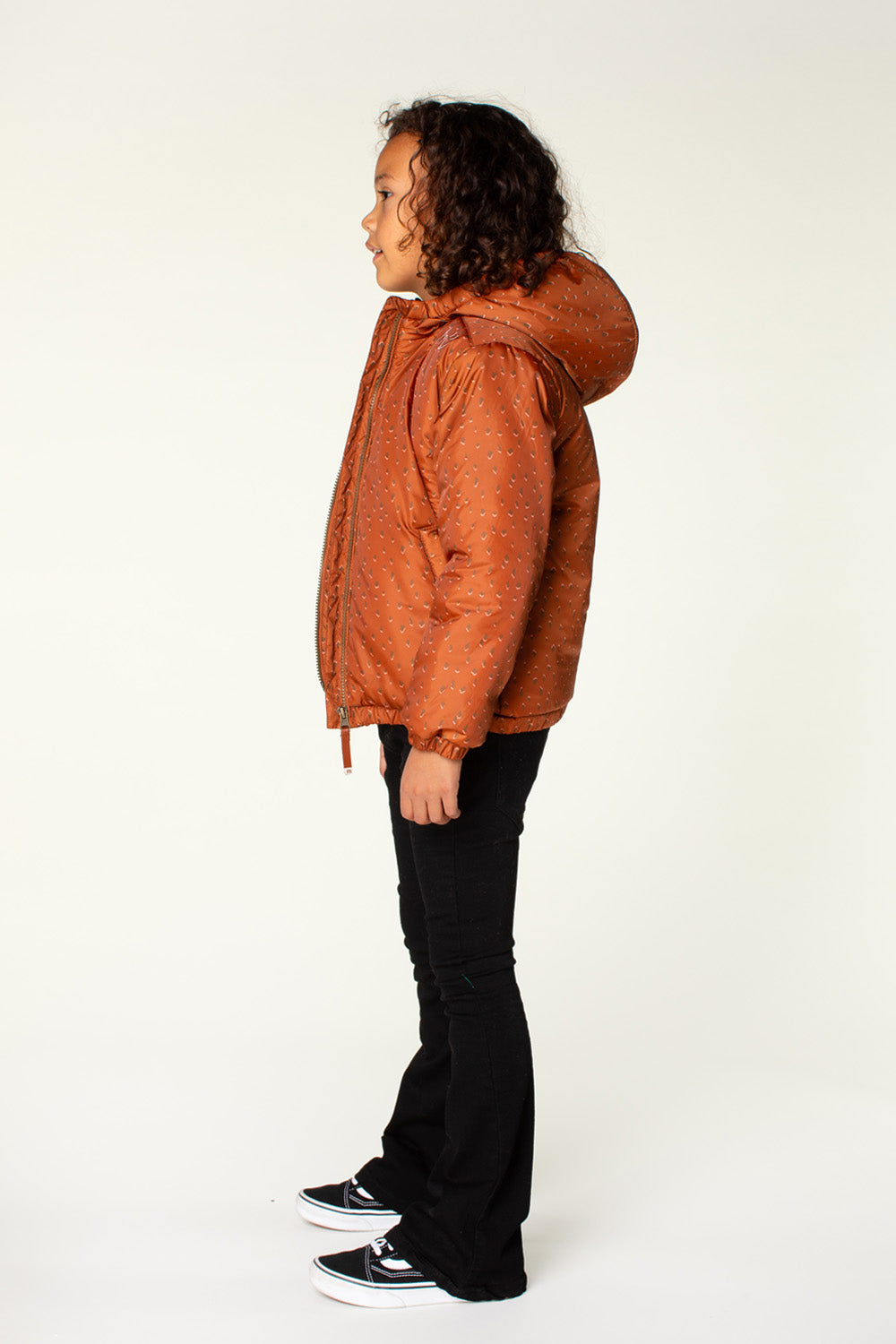 JET puffer jacket rust