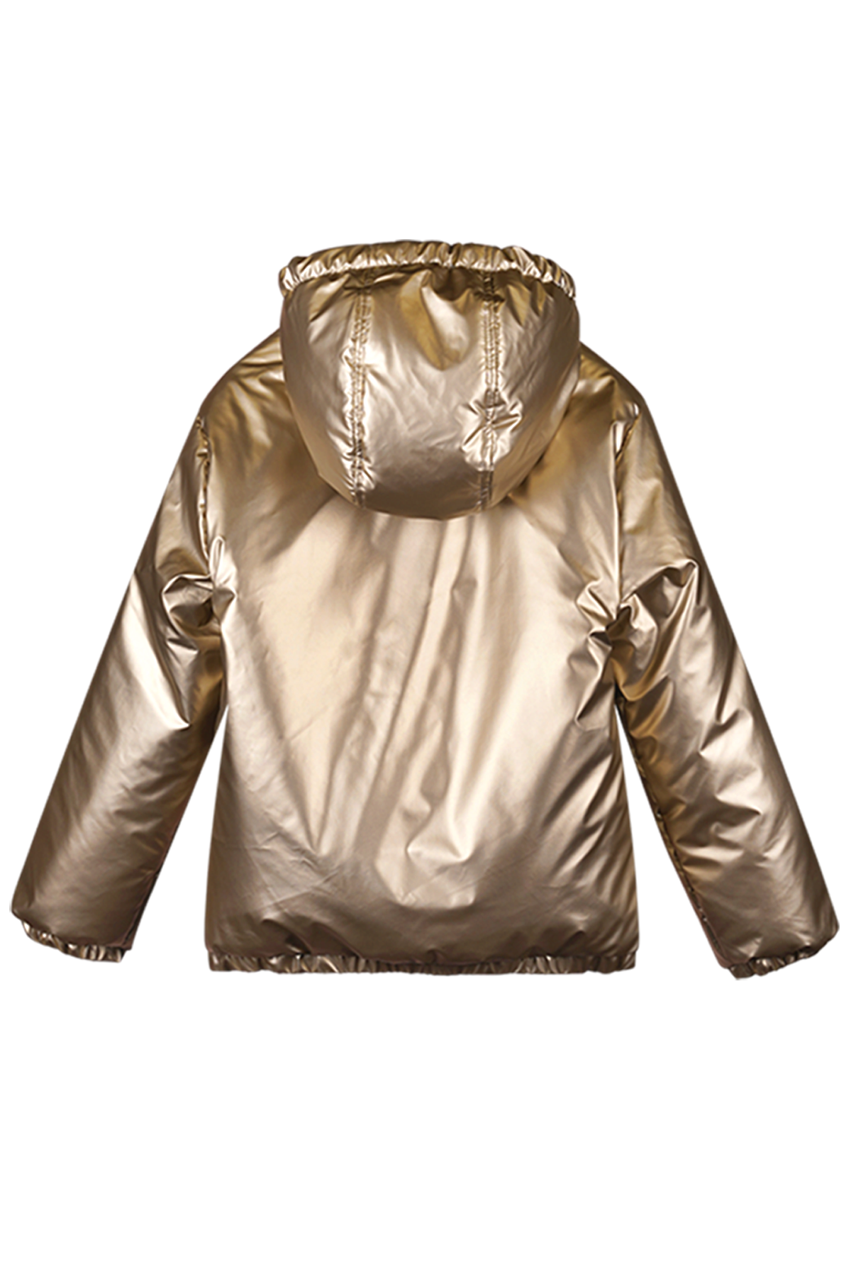 JET puffer metallic gold