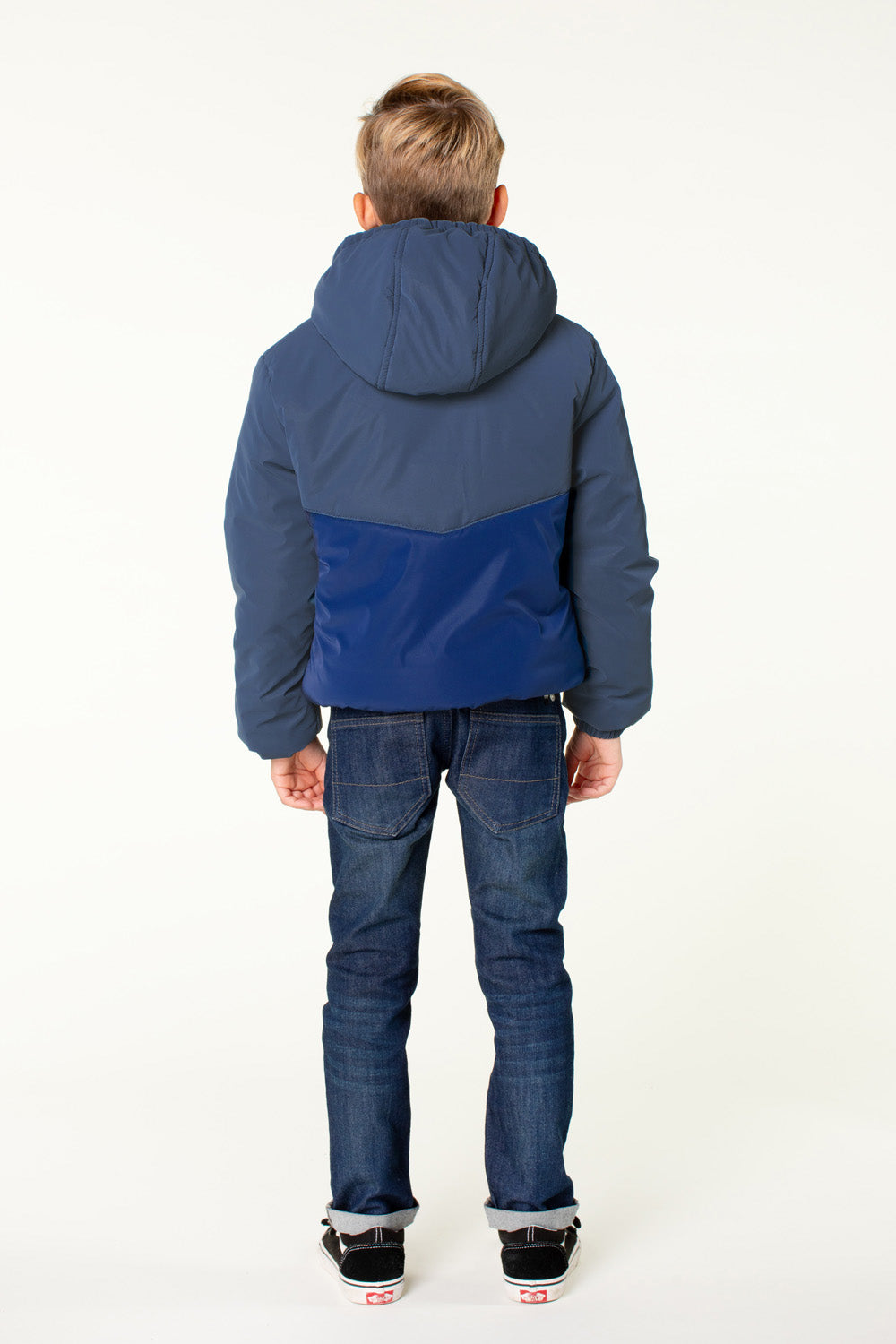 JIMMY colorblock jacket navy