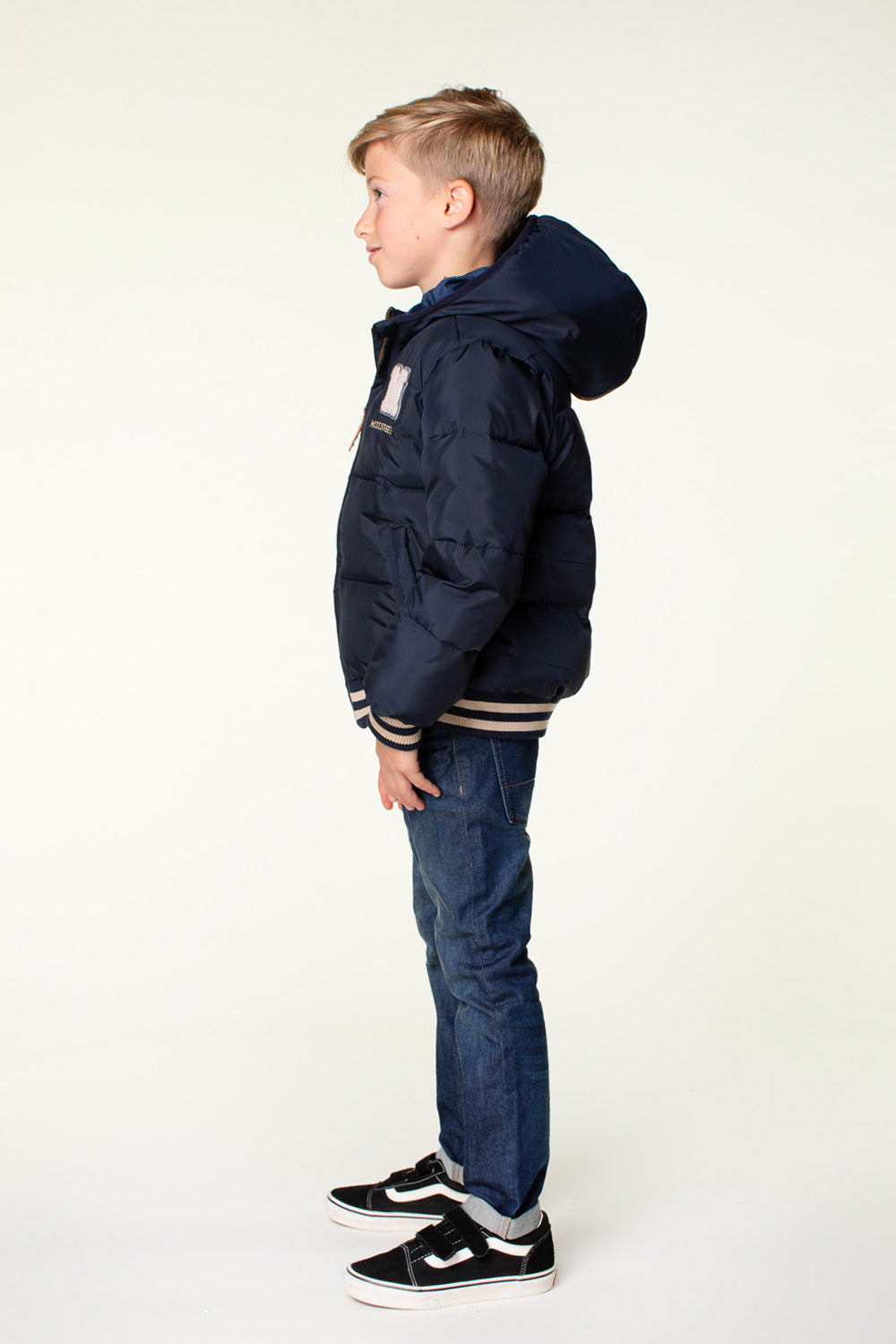 JUSTIN baseball jacket navy