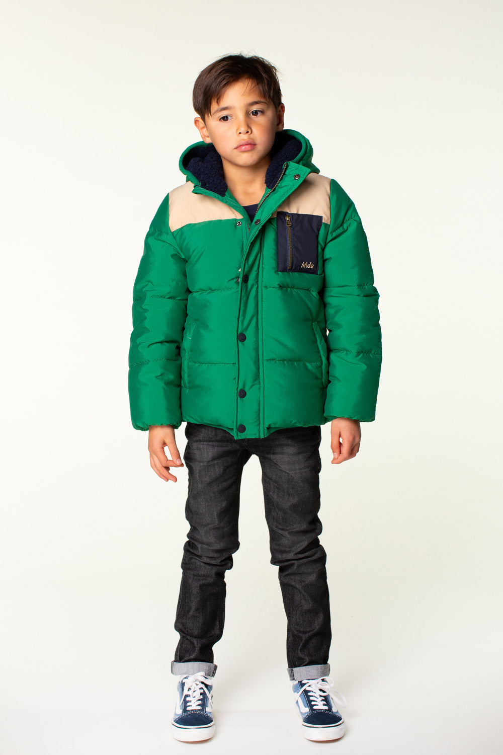 JOEY puffer jacket green