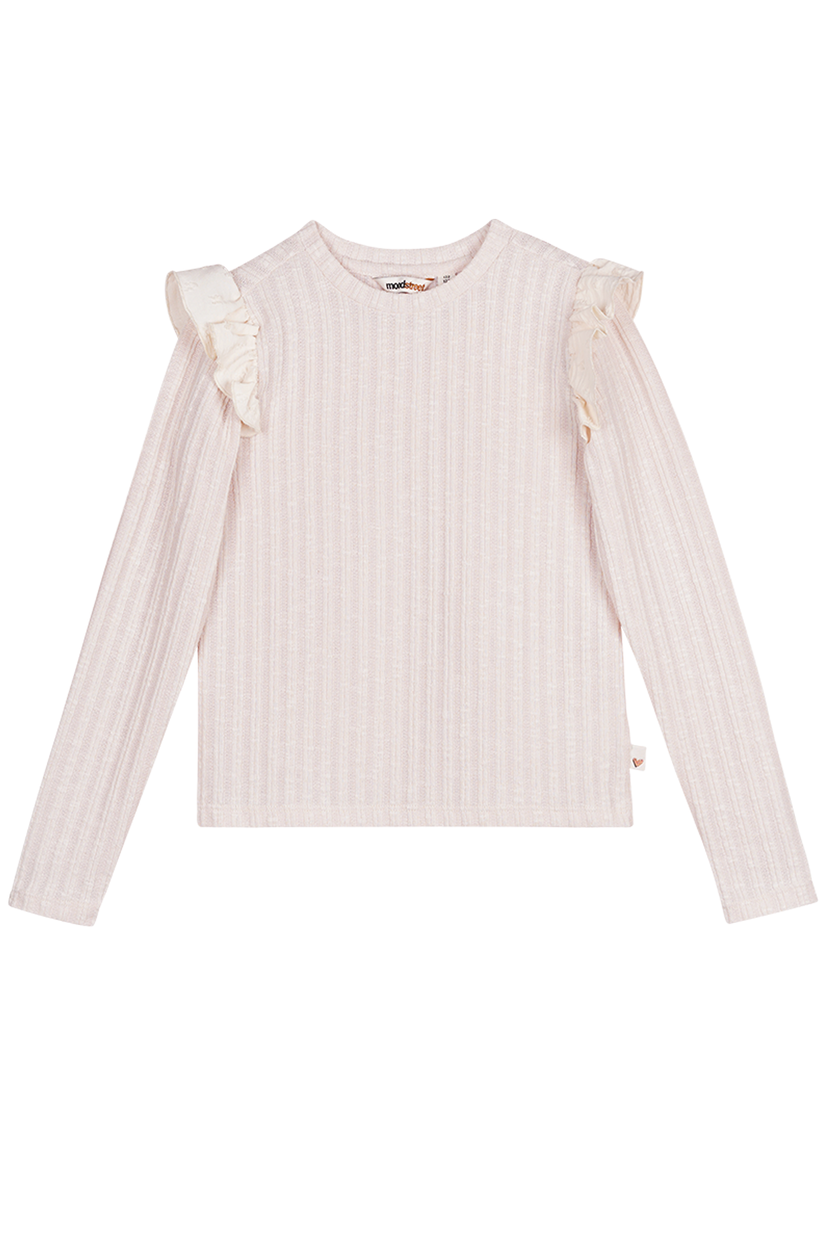 SENNA ruffle top off white