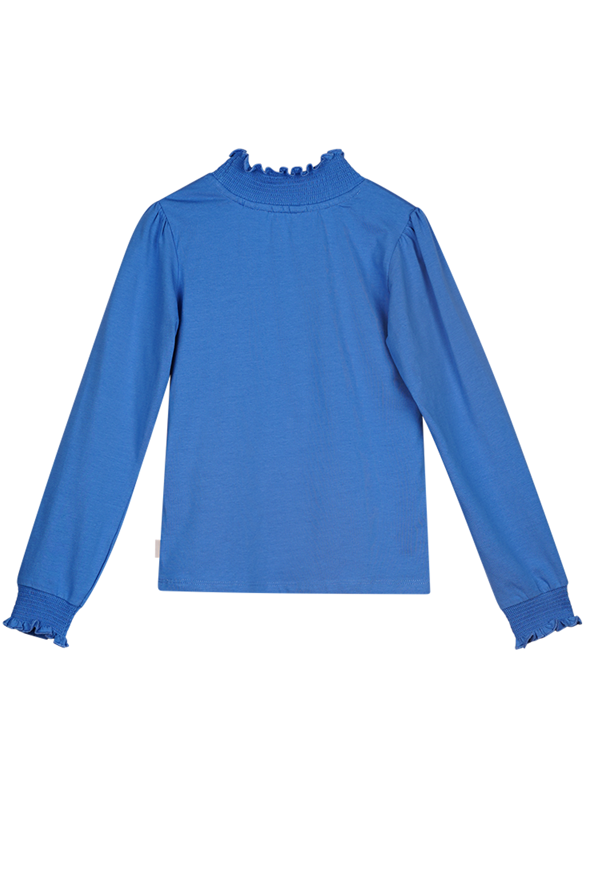 LAURE top with smock blue