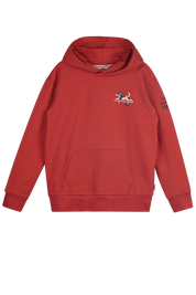 SEM sweater burn red