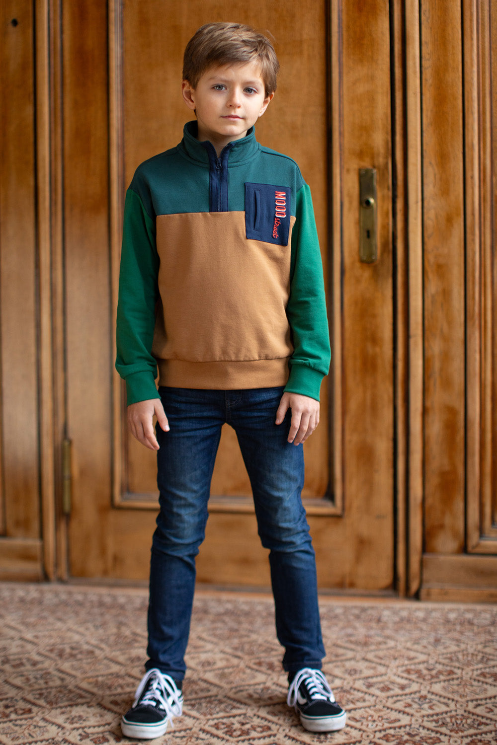 STEFF sweater forest green