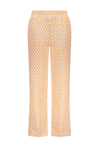 BELLE flower wrinkle pants - Blush Pink / 98-104