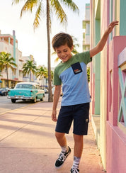 BENNO twill summer shorts