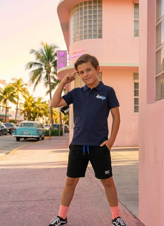 BILLIE summer sweatshorts Black