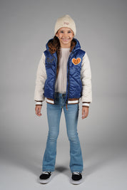 JOY-ANN baseball-jack -blauw-