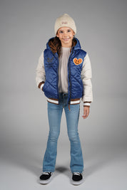 JOY-ANN baseball-jack -blauw-