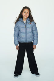 JESSE disco-look jacket -lichtblauw-