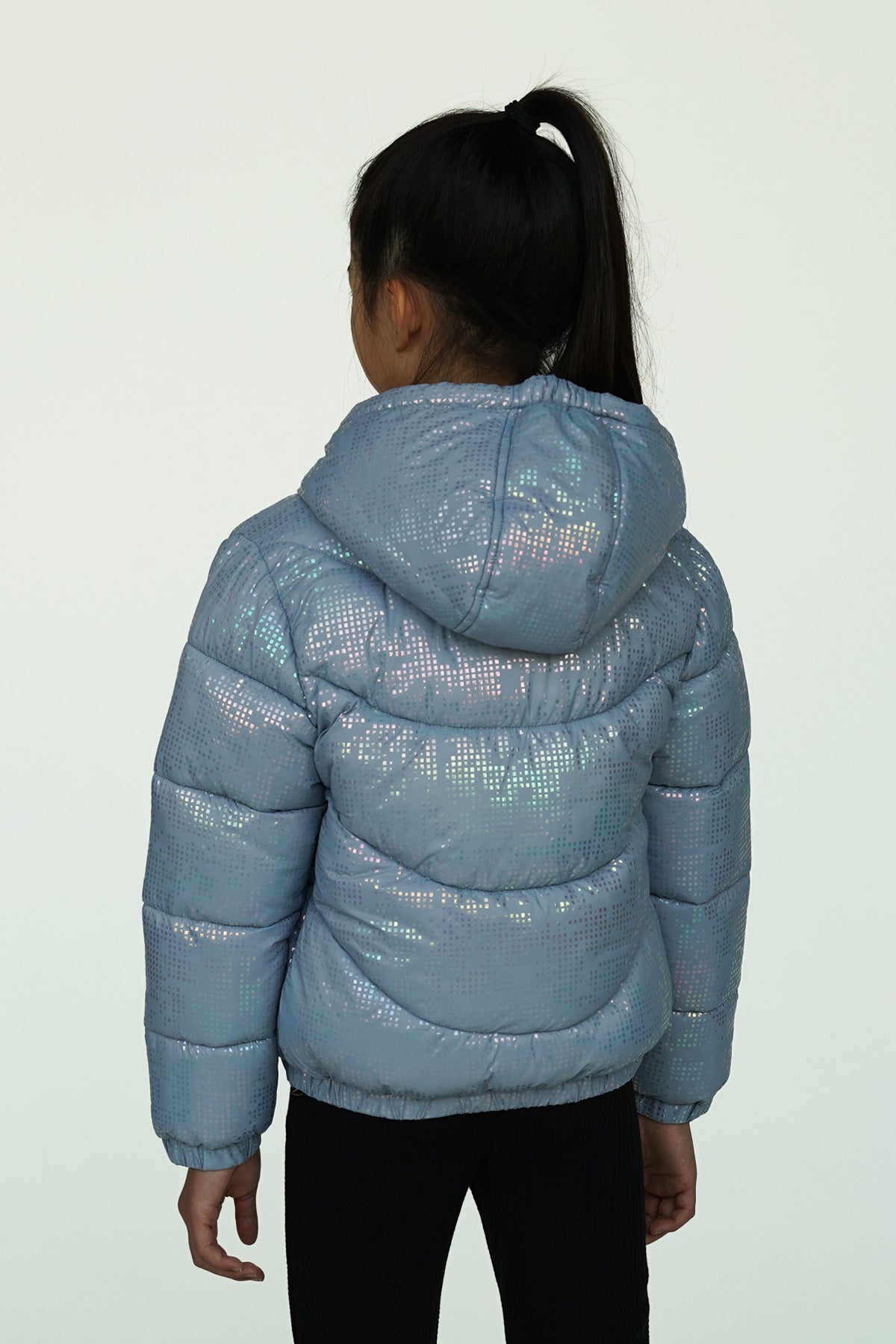 JESSE disco-look jacket -lichtblauw-