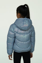 JESSE disco-look jacket -lichtblauw-