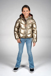 JESSE glans-jacket -goud-