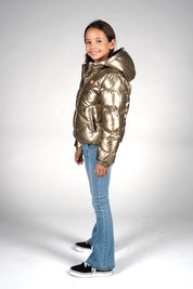 JESSE glans-jacket -goud-