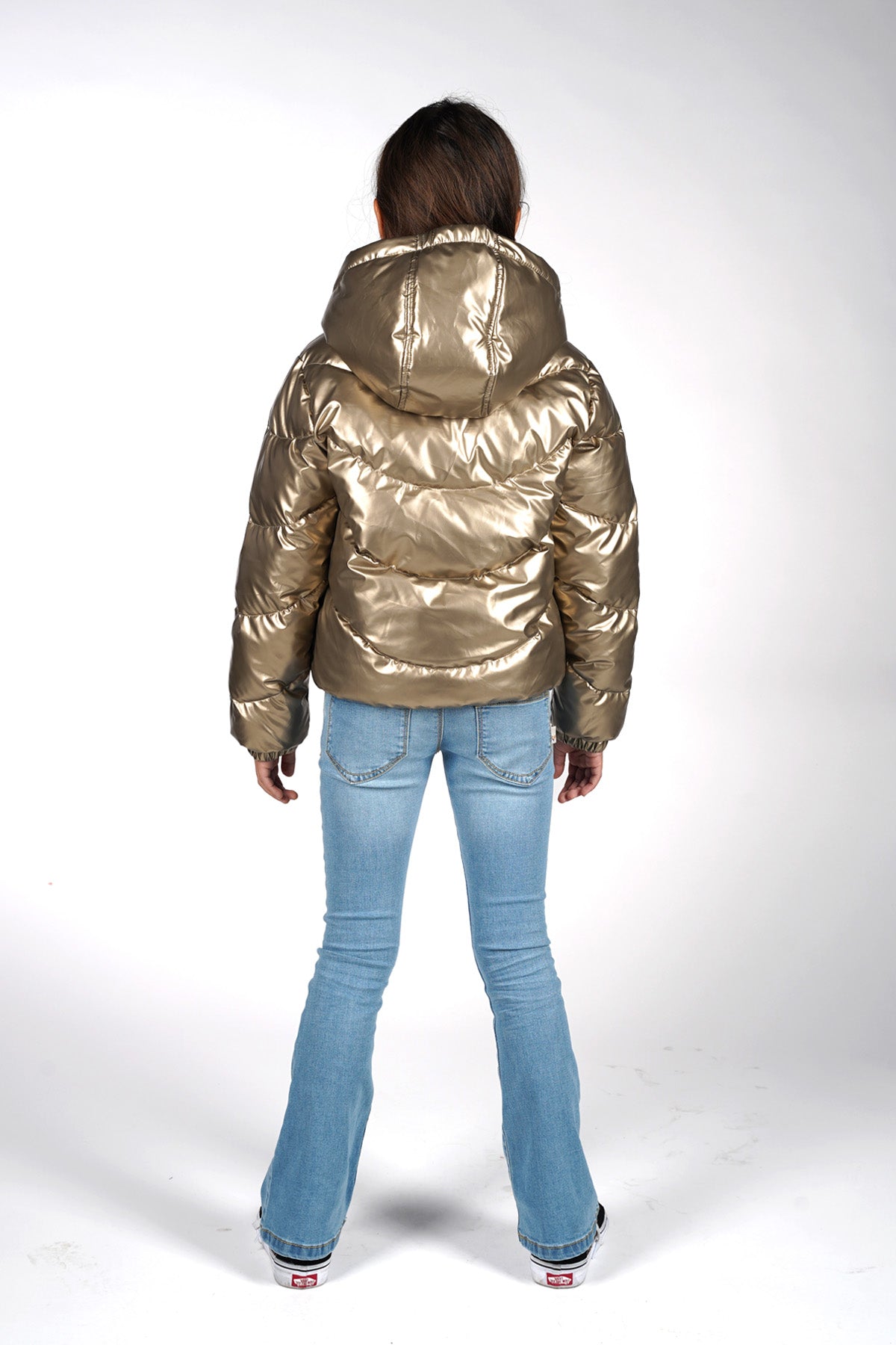 JESSE glans-jacket -goud-