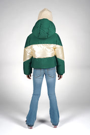 JONI combo jacket -groen-
