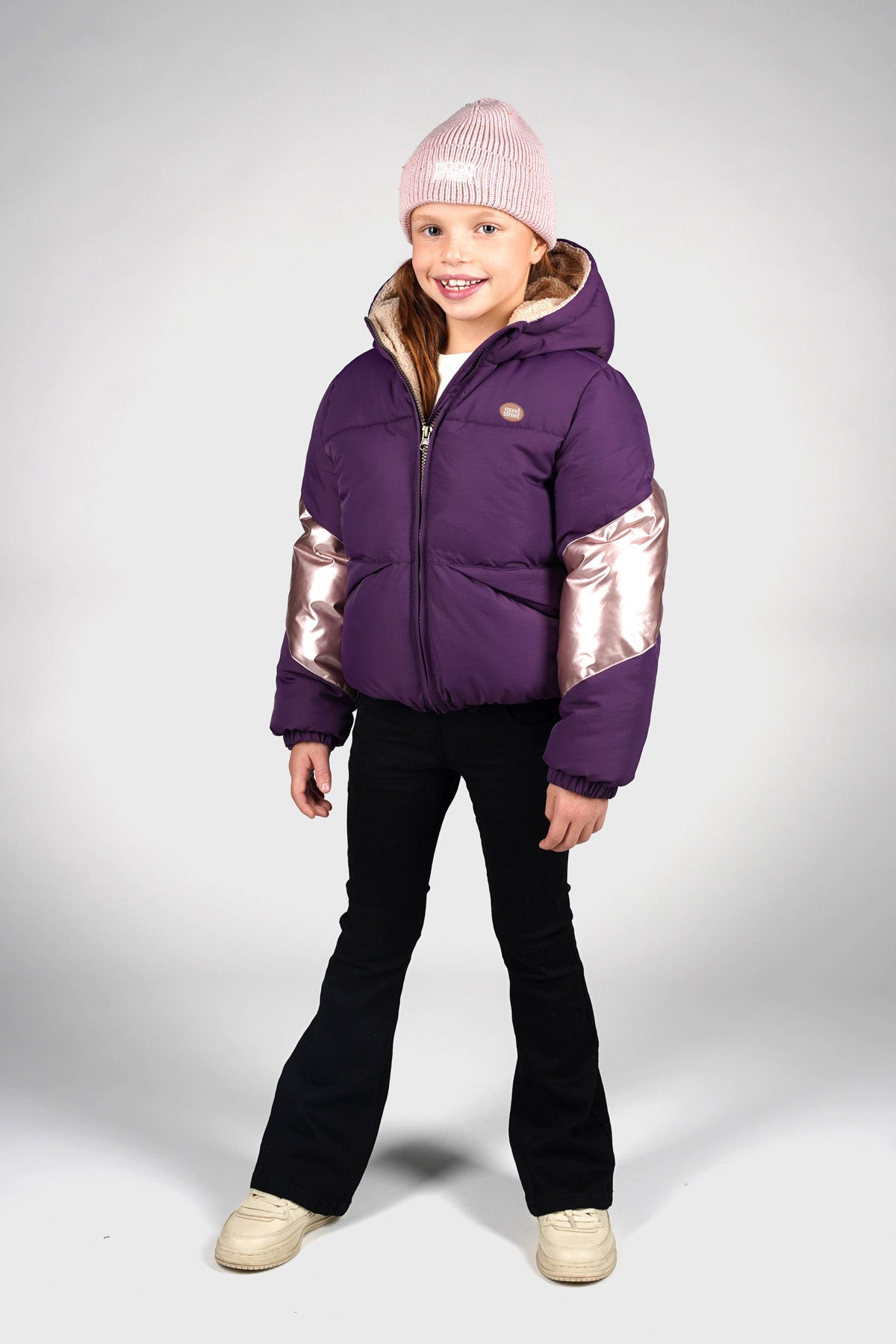 JONI combo jacket -paars-