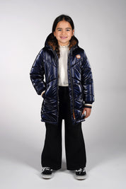 JAIRA winter parka -blauw-