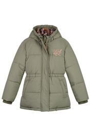 JUNA getailleerd jack -khaki-