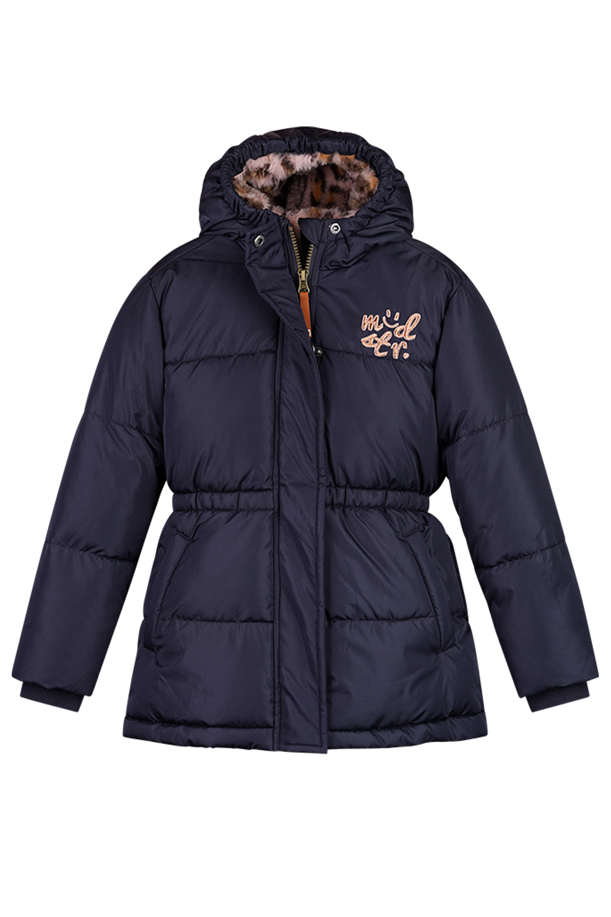 JUNA getailleerd jack -blauw-