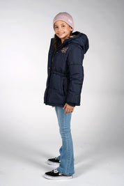 JUNA getailleerd jack -blauw-