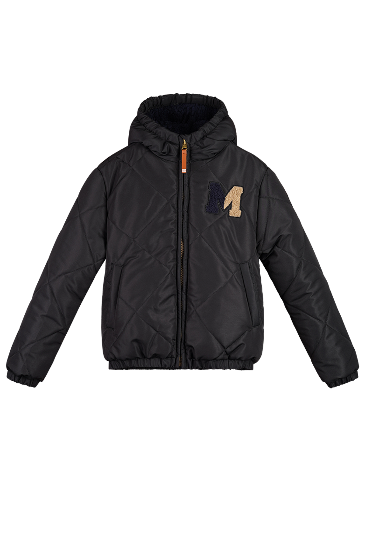 JEFFREY quilted jacket -zwart-