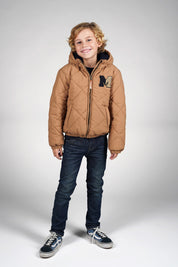 JEFFREY quilted jacket -zand-
