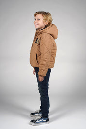 JEFFREY quilted jacket -zand-